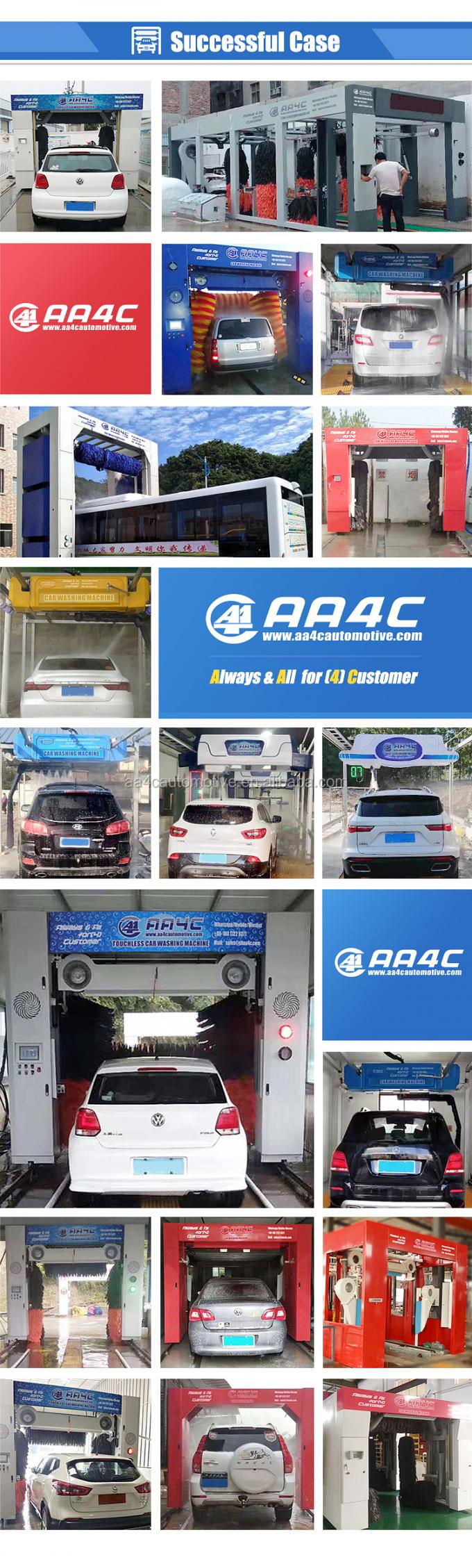 AA4C 5 솔 롤-오버 세차 기계 자동 세차 기계  자동차 세정 시스템